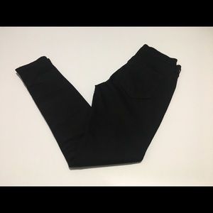 Topshop Leigh Black Jeans